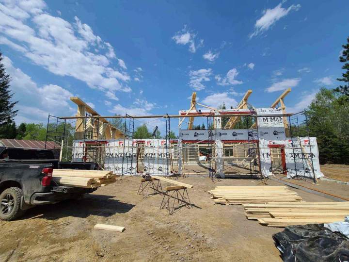 Travaux de construction maison Métabetchouan